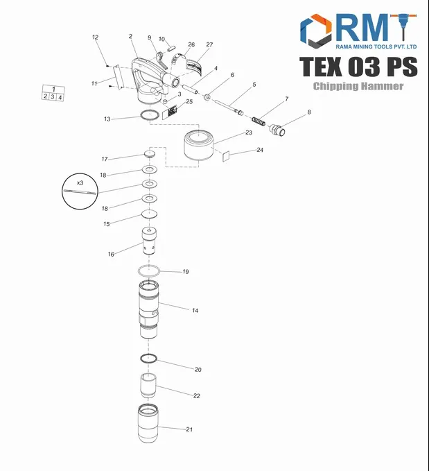 TEX 03 PS - Chipping Hammers